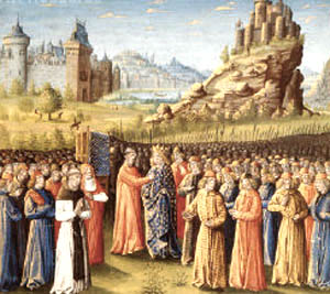 St. Bernard preaching the Crusade